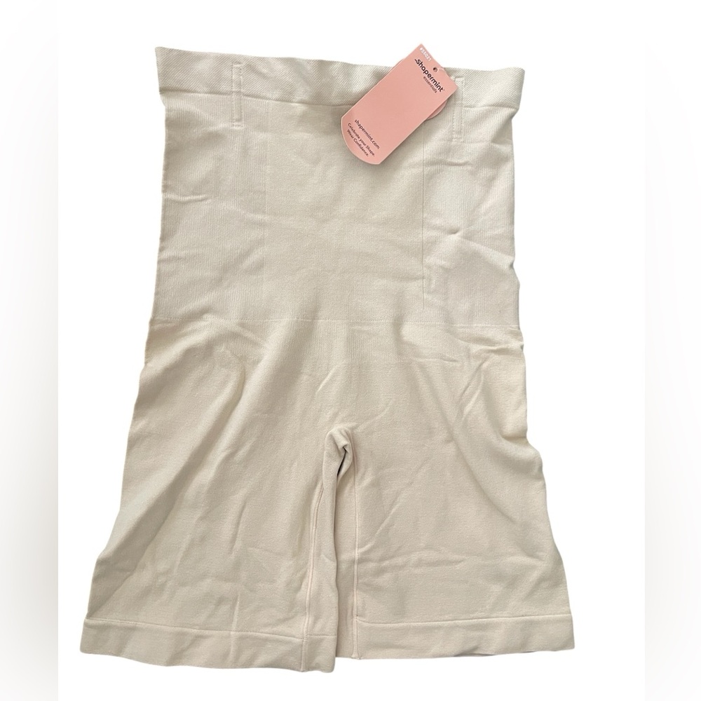Shapermint Essentials High-Waisted Shaper Shorts Tan